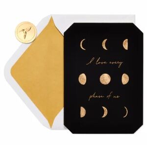 🆕Papyrus Moon Phase Anniversary Greeting Card